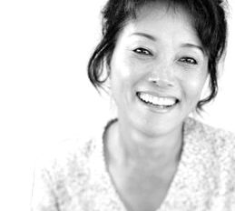 Woman smiling