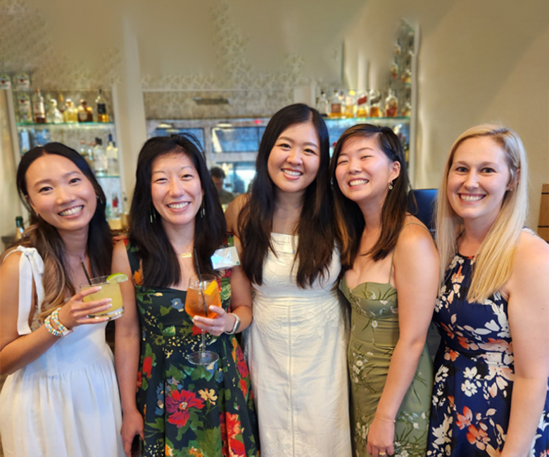 Graduation Emily Serena Helen Jenny and Ables
