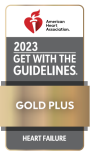 2022 Get With The Guidelines - Heart Failure Gold Plus Quality Achievement Award logo