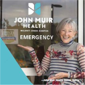 John Muir Health donor Kathy