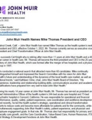 Mike Thomas Named President & CEO