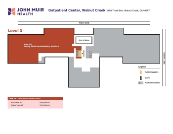 walnut creek outpatient level 3